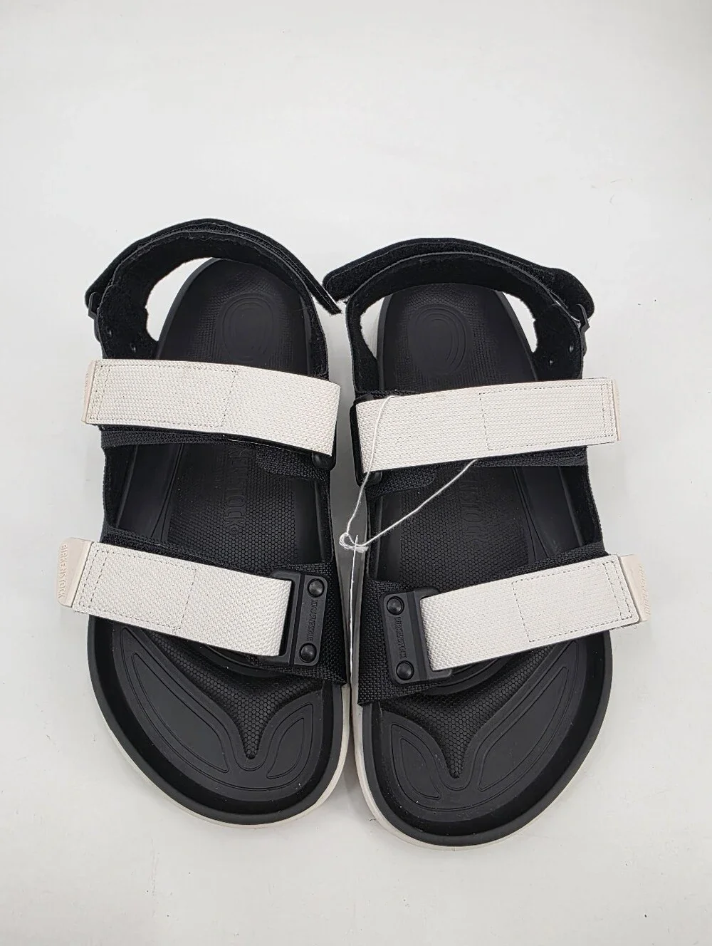 Birkenstock Men's Tatacoa White/Black Sandals Size 11 New No Box